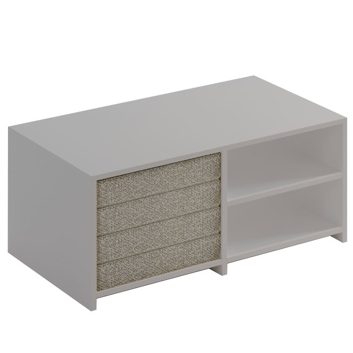 Hanah Home Gord - White Juego de mesas de café